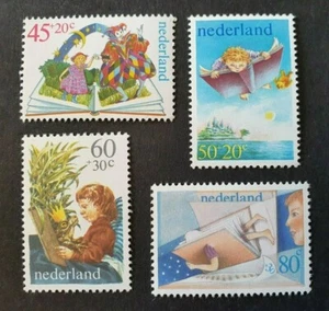 1980 NIEDERLANDE NEDERLAND SET KINDERWOHLFAHRT LESEN KINDERZEGELS SEHR GUTER ZUSTAND POSTFRISCH - Bild 1 von 1