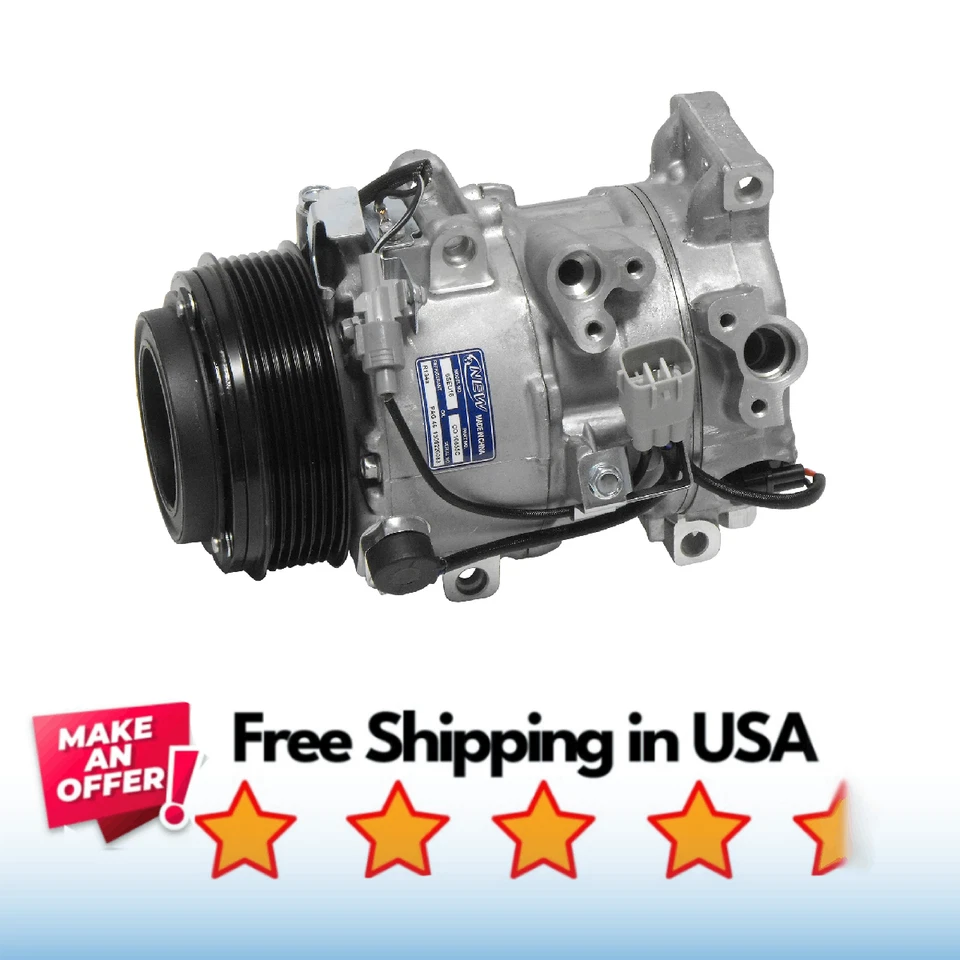 Compresor aire acondicionado apto para Lexus RX330 2006, Lexus RX350 2007-2009 Foto 1 de 1