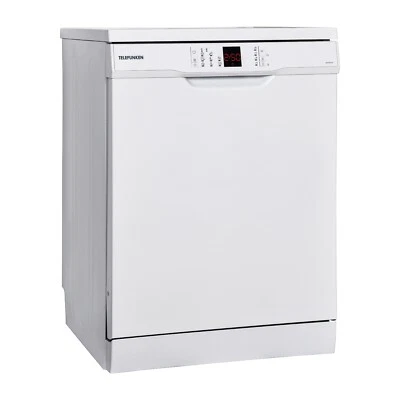 Telefunken S6013E1W Geschirrspüler freistehend 60cm 13 MGD Aquastopp, gebraucht - Bild 1 von 4