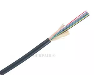 Indoor/Outdoor 6-Strand Multimode 62.5 Fiber Optic Cable - Custom Cuts per 10ft - Picture 1 of 1