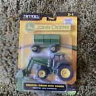 ERTL John Deere Tractor Loader with Wagon New unopened package