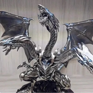 Yu-Gi-Oh Duel Monsters Blue-Eyes Ultimate Dragon Figur Statue YuGiOh Requisiten Neu - Bild 1 von 16