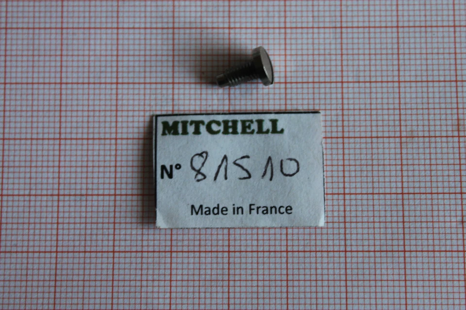 VIS DE BRAS MOULINET MITCHELL 396 496 497 498 499 REEL BRACKET SCREW PART 81510 - Photo 1/1