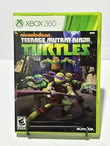 Teenage Mutant Ninja Turtles Nickelodeon (Microsoft Xbox 360, 2013) Tested TMNT - Picture 1 of 6