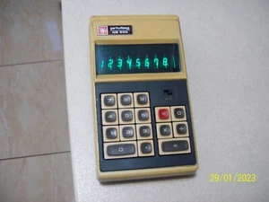 Calculatrice vintage 1973 calculatrice PRIVILEG NB 800 aka Sharp EL-802 - Photo 1/9