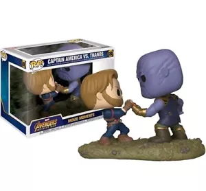 Funko PopMarvel Avengers Infinity War Capitán América vs Thanos Movie Moments - Imagen 1 de 4