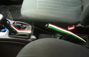 FIAT GRANDE PUNTO EVO CUFFIA CAMBIO FRENO A MANO PELLE - Bild 1 von 2