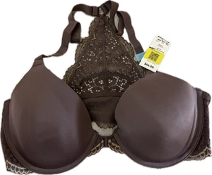 Maidenform 38C One Fab Fit Pflaume BH Frontverschluss Bügel Spitze Racerback 07112 - Bild 1 von 9