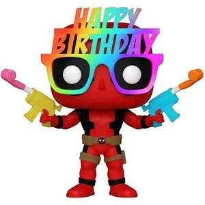 Figura Funko Pop! Marvel Deadpool con Gafas de Feliz Cumpleaños Modelo 783 | 546 - Imagen 1 de 3