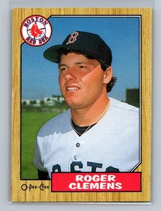 1987 O-Pee-Chee #340 Roger Clemens Boston Red Sox - Picture 1 of 2