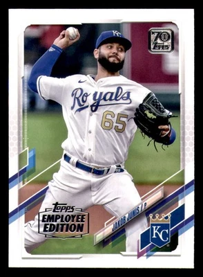 2021 Topps Employee Edition # 19 Jakob Junis Kansas City Royals - Image 1 of 2