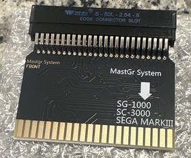NEW Sega Master System Game Adapter Converter to Japanese MARK III 3 Console