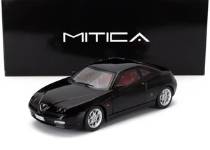 MODELLINO AUTO STATICO ALFA ROMEO GTV 3.0 V6 24V 1998 NERO MODELLISMO SCALA 1/18 - Foto 1 di 10