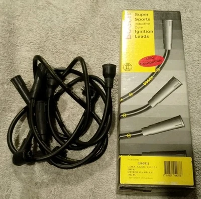 Bosch Ignition Leads (B4091i) for Ford Laser KA KB 1.3 1.5, Meteor GA GB (81-85) - Image 1 of 4