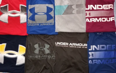 😃Lote 8 camisetas deportivas Under Armour manga corta para hombre XL X grandes 4 nuevas sin etiquetas Foto 1 de 4