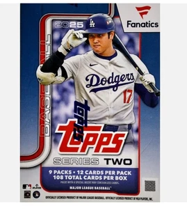 2025 Topps Series 2 Fanatics Blaster Box Sealed MLB Baseball - Picture 1 of 1