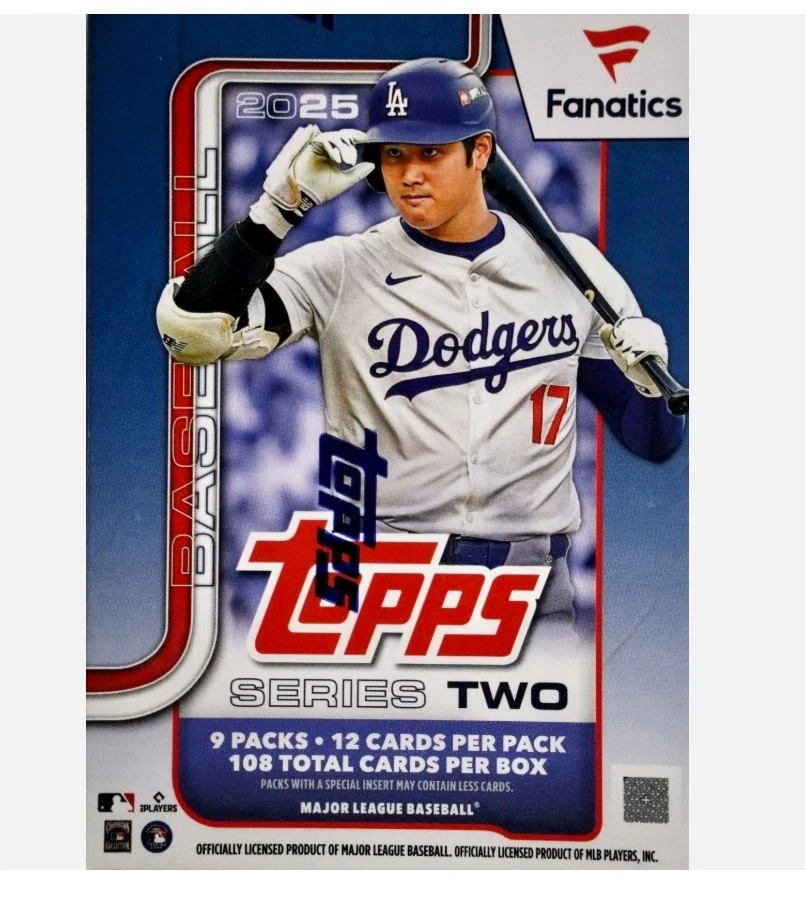 2025 Topps Series 2 Fanatics Blaster Box Sealed MLB Baseball - Image 1 of 1