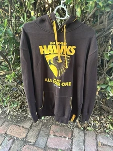 Hawthorn Unisex Hoodie Adults M FROM 2015 Premiership Year - Picture 1 of 4