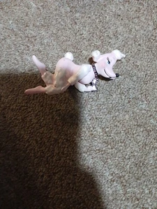 Vintage Mini Poodle Ceramic Animal Figure Desk shelf Decor - Picture 1 of 1