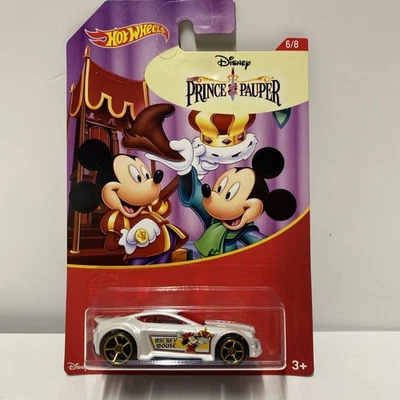 2017 Mattel Hot Wheels Disney Mickey Mouse Prince And The Pauper Torque Twister - Image 1 of 4