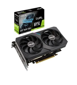 ASUS Dual NVIDIA GeForce RTX 3060 V2 OC Edition 12GB GDDR6 Gaming Graphics Card, - Photo 1/10