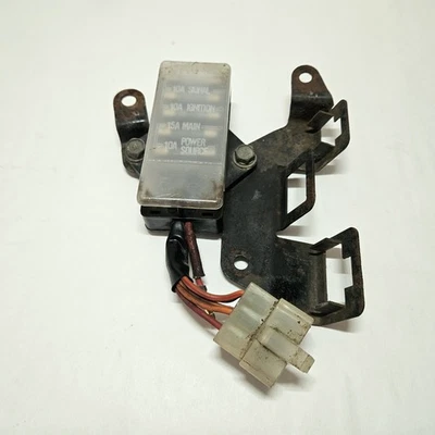 Suzuki Gs650L Fuse Box And Mount Oem 1981 Suzuki Gs650L Fuse Box And Bracket - Image 1 of 4