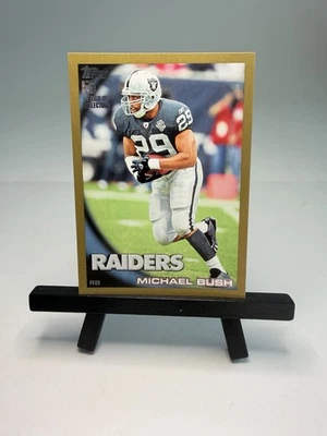 2010 Topps Michael Bush Gold Parallel /2010 Oakland Raiders - Изображение 1 из 2