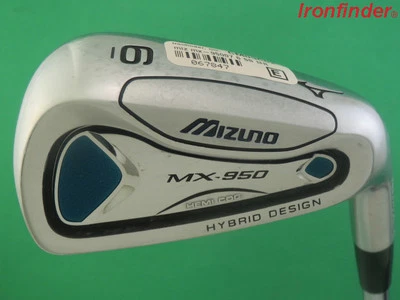 Mizuno MX-950 Single 6 Iron Steel Shaft Stiff Flex Mens Right Handed Excellent - Image 1 of 4