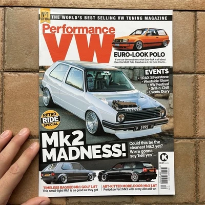 Performance VW Magazine Dec 2022 Mk2 Madness Euro Look Polo - Image 1 of 3