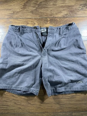 Vintage 90s Rusty Skate Shorts 33 Gray Wide Baggy Y2K - Image 1 of 4