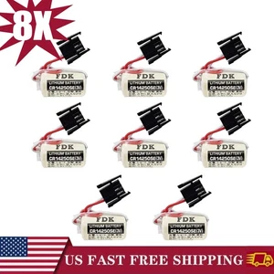 ▶8X cr14250se para batería FDK CR14250SE 3V 1800mAh 1747-BA PLC SLC500 - Imagen 1 de 9