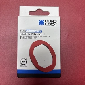 NIB Quad Lock MAG Case Coloured Ring RED 7106096 USA STOCK FREE SHIPPING - Picture 1 of 2