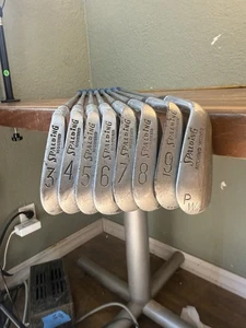 Spalding Top Flite Professional Irons 3–9 + Pitching Wedge – Regripped, Red Top - Picture 1 of 8