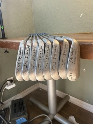 Spalding Top Flite Professional Irons 3–9 + Pitching Wedge – Regripped, Red Top - Image 1 of 4