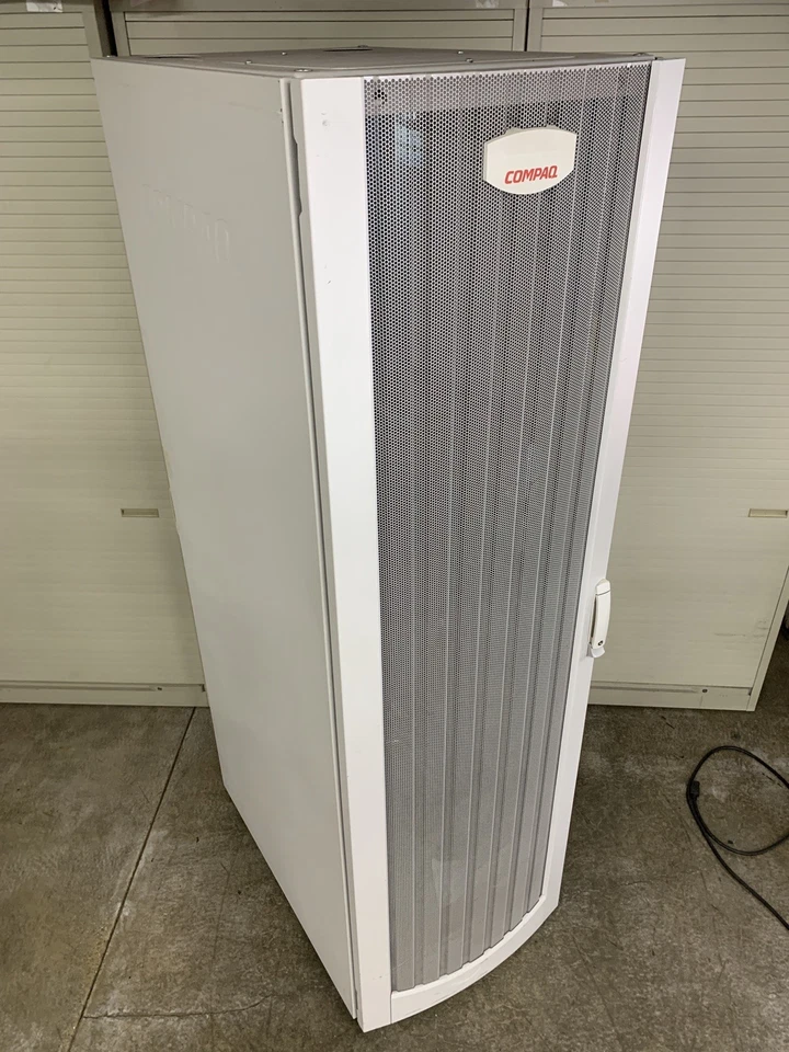 Compaq 9000 Series Server Rack W/ 2x Power Distribution Racks 78" - Image 1 of 4
