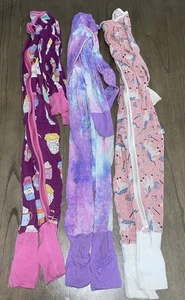 Little Sleepies Zippy Paket 3 Stück Größe 18-24 Monate Waschkleidung Spielzustand - Bild 1 von 16