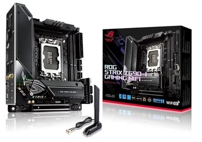 ASUS ROG Strix Z690-I Gaming mini-ITX Motherboard - WiFi 6E, PCIe 5.0 - Image 1 of 2
