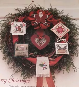 Just Cross Stitch Magazin Holiday Ornament Ausgabe November-Dezember 1987 - Bild 1 von 8