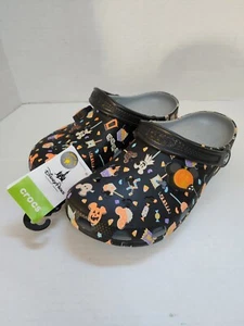 DISNEY PARKS EXCLUSIVE 2020 HALLOWEEN Light Up CROCS Adult Men 9/Women 11 New - Picture 1 of 8
