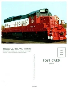 PC cromada vintage Bessemer & Lake Erie RR Co. EMD SD18 - Imagen 1 de 1