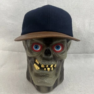 Vintage Pendleton Sportsman Wool Leather Wide Brim Baseball Cap Made USA - Picture 1 of 9
