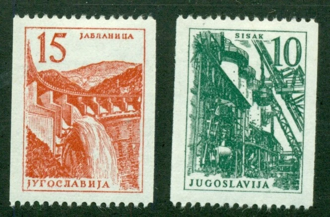 YUGOSLAVIA #509-10, Mint Hinged, Scott $28.00 - Image 1 of 1