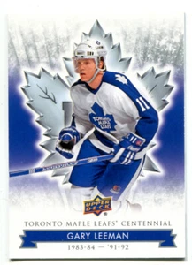 2017 Toronto Maple Leafs Centennial Gary Leeman Card #28 - Picture 1 of 1
