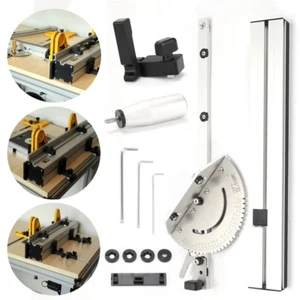 450mm Gehrungslehre Winkelanschlag Tischkreissäge Router Säge Montage Lineal Set - Bild 1 von 13
