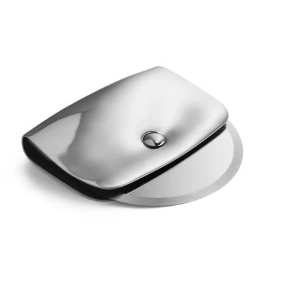 Rueda/cortadora de pizza de acero inoxidable Alessi "Taio" Foto 1 de 3