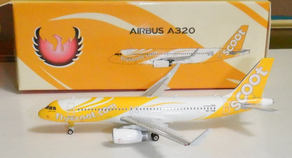 Phoenix Models 1:400 flyscoot Airlines A320 #9V-TRN - 11430 Foto 1 de 1