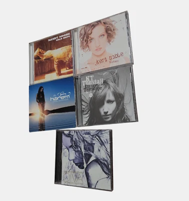 Lot of 5 Pop, Rock CDs - Mandy Moore, KT Tunstall, Keri Noble, Sarah Brightman - Image 1 of 4