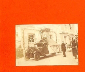 DONNEMARIE DONTILLY ( 77 ) PETITE PHOTO / CAVALCADE / CHAR TORPÉDO 1934 - Bild 1 von 2
