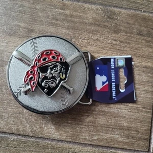 Pittsburgh Pirates MLB Cinturón Giratorio Hebilla Licencia Nuevo Me’n Co 2005 Giratorio - Imagen 1 de 3