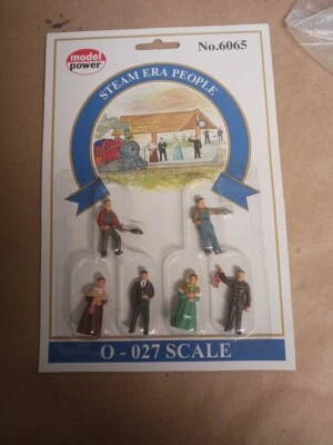 Model Power 6065 O Steam Era People Figures (Pack of 6) - Image 1 of 3